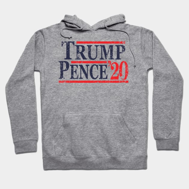 Vintage Trump Pence 20 Hoodie by Etopix